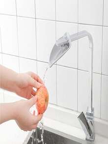 1pc/2pcs Faucet Extender, Faucet Water Flow Lengthening Adapter, Extended Handwashing Accessory, Water Splitter - Multicolor - View 6