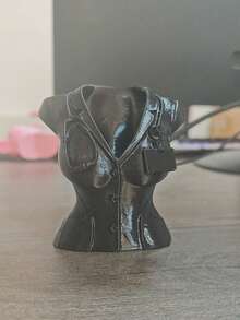 1pc Creative Nurse Uniform Pen Holder, Sculpture Decor For Female Medical Professionals And Fashion Enthusiasts - View 11