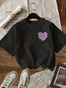 Women T-Shirts - Black - View 2