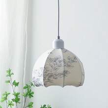 1pc Beautiful Modern Fabric Lamp Shade, Beige Fabric, Replacement For Living Room, Dining Room, Bedroom Ceiling Lights, No Power Or Battery Required - Multicolor - View 4