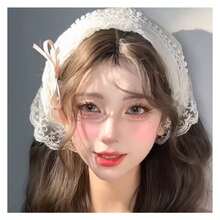Alfie Contrast Lace Headband, Fresh And Elegant - Multicolor - View 6