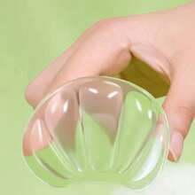 4 miếng lót gót giày silicon trong suốt, chống ma sát, chống trượt, dày dặn cho giày cao gót. - Trong sáng - Xem 4