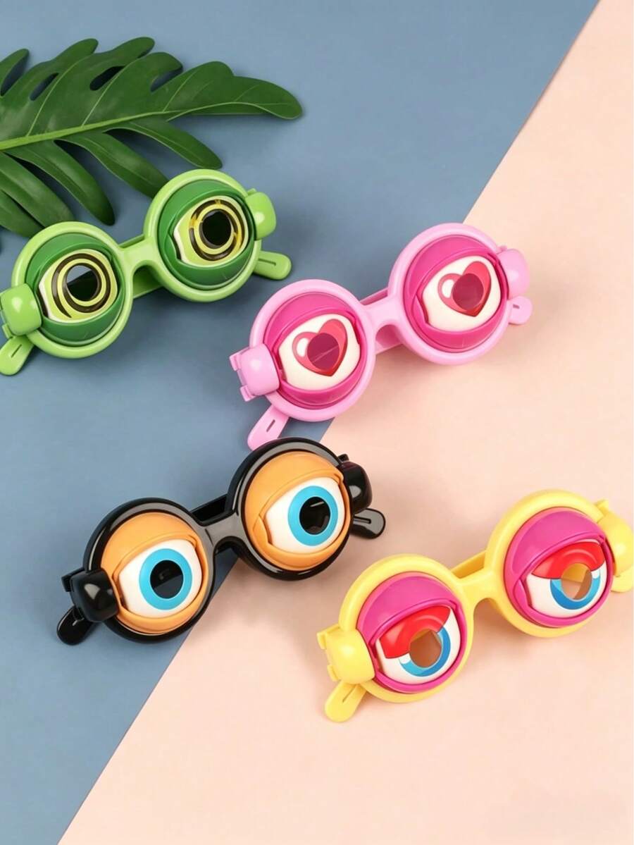 1 chiếc kính nhựa ngộ nghĩnh dành cho người lớn, thích hợp cho các bữa tiệc, trò đùa và làm quà Giáng sinh hoặc sinh nhật vui nhộn. - Xem 1