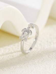 1 chiếc nhẫn hở điều chỉnh được hình rùa biển và sao biển mùa hè, phụ kiện trang sức thời trang phù hợp cho hàng ngày, dự tiệc và đi biển. - Nhiều màu - Xem 9