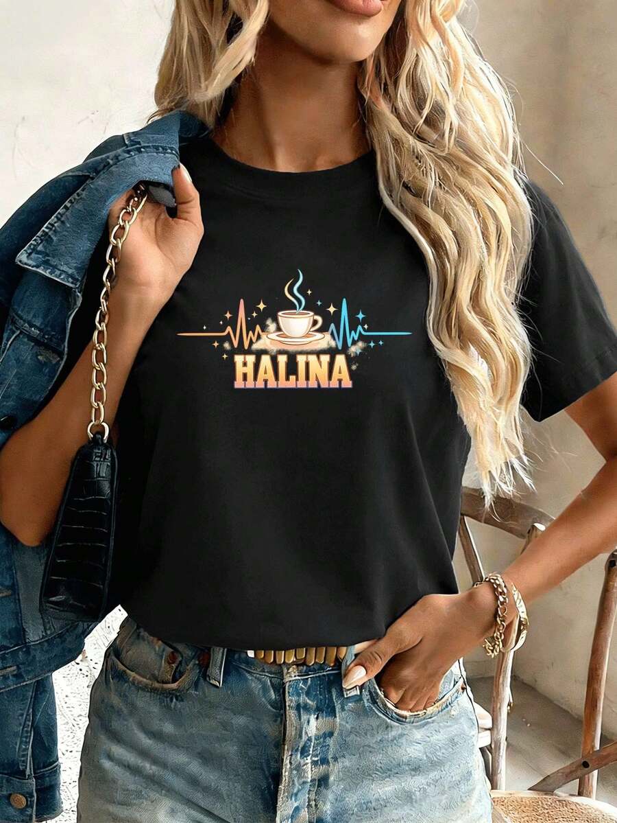 Women T-Shirts - Black - View 1