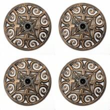 Trademark Innovations - Base de Paraguas de Hierro Fundido Color Bronce 18 cm - bronce - Ver 1