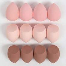 Esponja de maquillaje, esponja de belleza para mezclar base de maquillaje, perfecta para líquidos, cremas y polvos, esponja de maquillaje multicolor, esponja de maquillaje para base libre de látex, apta para todo tipo de piel, seca y húmeda - Multicolor - Ver 5