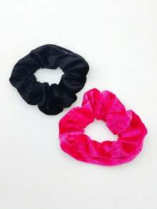 Elegant Fabric Hair Tie With Hidden Pocket Zippered Elastic Headband With Secret Compartment For Keys, Cash, Lipstick - Portable Non-Waterproof Fashion Accessory,Travel,Birthday - Black - View 21