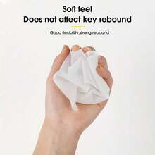 1片/2片装笔记本电脑键盘膜，通用尺寸13-14英寸、15-17英寸，透明防尘保护膜 - 查看 8