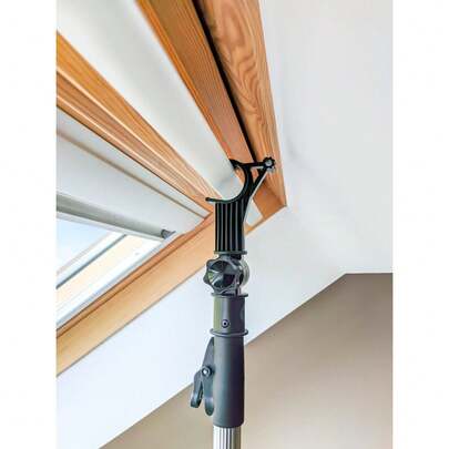 Velux Compatible 3m Telescopic Opening Pole For Roof Windows & Blinds 1.6m-3m