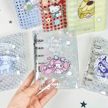 SANRIO 1 cuốn sổ kế hoạch A7, sổ dán sticker, sổ bìa rời, sổ bìa rời trong suốt dễ thương, sổ dán sticker tự làm, sổ lưu niệm, sổ ghi chú tự làm, sổ ghi nhớ, sổ tiết kiệm, đồ dùng học tập, quà tặng ngày lễ - Tạp chí - Xem 4