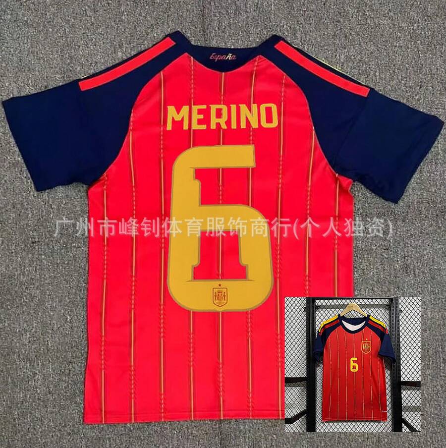 Argentina World Cup Football Shirts No. 10 Germany Spain Mexico Italy National Team - 2026西班牙主場印6號 - 查看 1