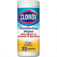 Clorox, Bleach-Free Formula, Crisp Lemon Scent, 35 Count, Kills 99.9% Of Germs, All-Purpose Cleaning Wipes For Home & Office, Multi-Surface - Default - View 2