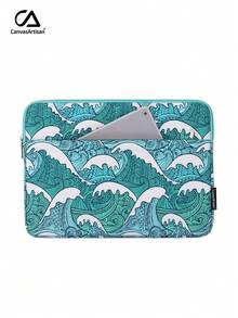 canvas artisan Printing Laptop Sleeve Polyester Shockproof Notebook Bag Compatible With Matebook - View 7