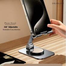 All-Metal Foldable Phone & Tablet Stand - Dark Grey - View 7