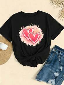 Women T-Shirts - Black - View 2