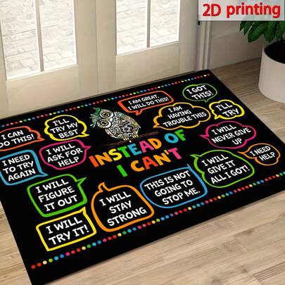 1 tấm thảm trải sàn nhà bếp, thảm thoát nước bằng polyester, thảm trải sàn, thảm cửa ra vào, thích hợp cho nhà bếp, phòng khách, lối vào, ban công, trang trí nhà cửa, chống ô nhiễm, quán cà phê, quán bar, kỳ nghỉ, tiệc tùng, quà tặng ngày lễ, thảm phòng ngủ, thảm cho thú cưng, trang trí phòng tắm, trang trí phòng, trang trí nhà bếp.