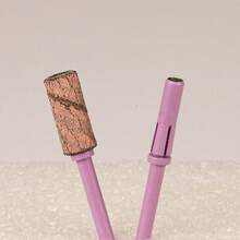 1 chai dung dịch tẩy gel acrylic, dũa móng tay tự nhiên, mũi khoan móng tay bằng thép không gỉ dễ thương 3/32" có thể mở rộng và dễ tháo lắp dùng cho miếng đánh bóng móng, đầu kìm cắt móng mini màu tím 3.1mm dùng cho miếng đánh bóng và vòng mài. - Màu tím hoa cà - Xem 1