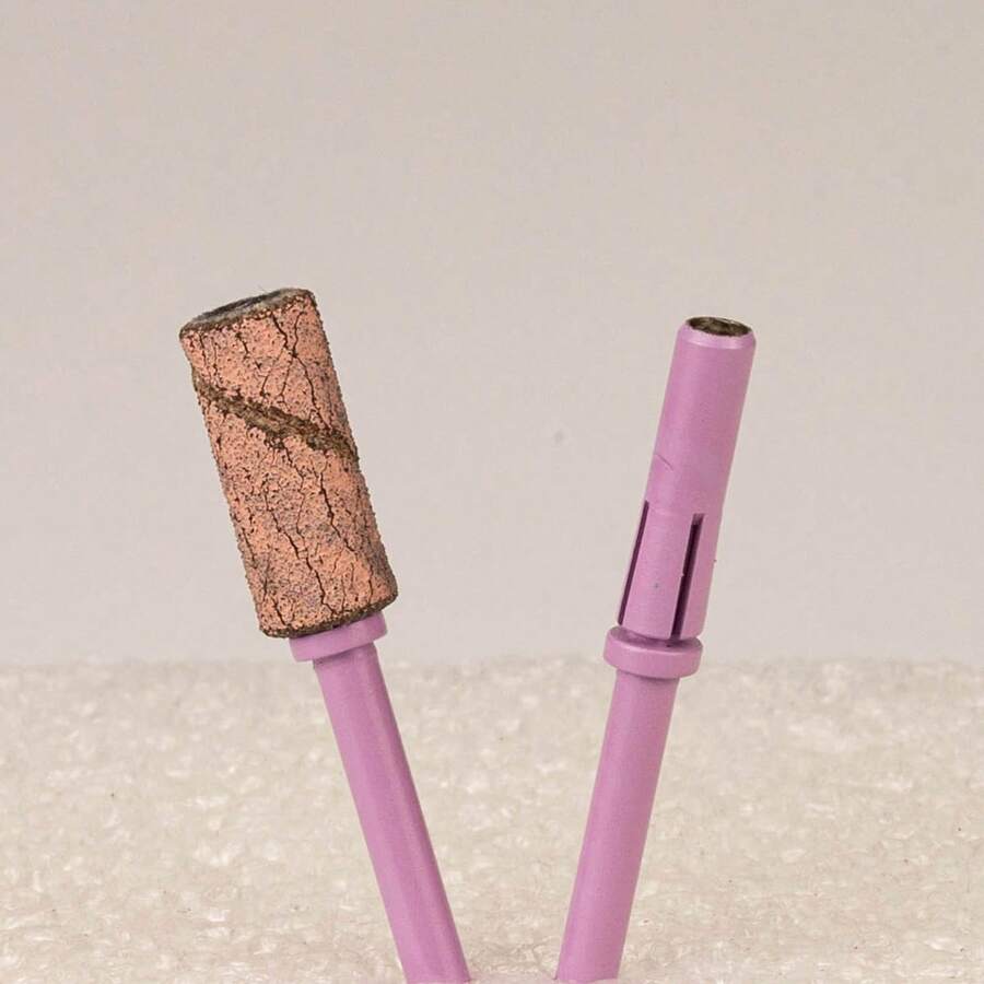 1 chai dung dịch tẩy gel acrylic, dũa móng tay tự nhiên, mũi khoan móng tay bằng thép không gỉ dễ thương 3/32" có thể mở rộng và dễ tháo lắp dùng cho miếng đánh bóng móng, đầu kìm cắt móng mini màu tím 3.1mm dùng cho miếng đánh bóng và vòng mài. - Màu tím hoa cà - Xem 1