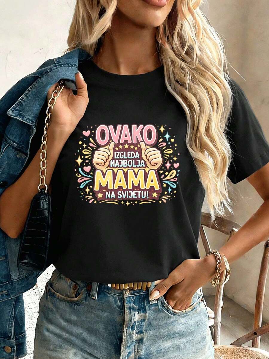 Women T-Shirts - Black - View 1
