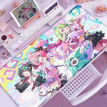 Cute ZZZ Aria Chinatsu Mousepad Angels Of Delusion Anime Girl Zenless Zone Zero Mouse Pad Desk Mat XXL 900x400 Game Keyboard Mat - z1 - 查看 22