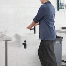 Bathroom Wash Sink Basin Wall Hung Rectangular Ceramic Countertop White - [white] - View 10