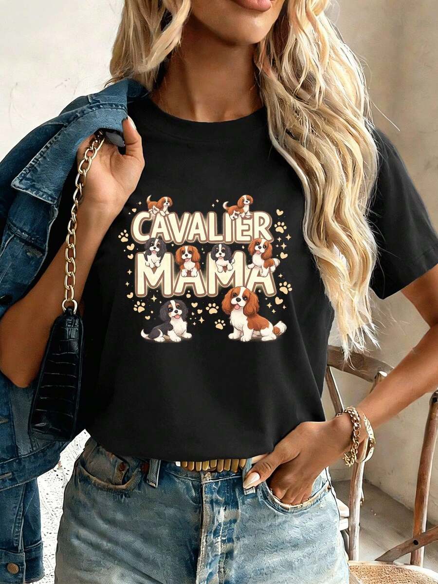 Women T-Shirts - Black - View 1
