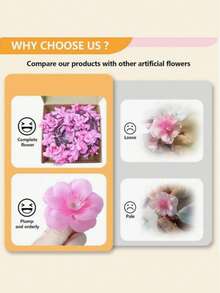 1 Pièce Branche De Cerisier En Fleurs à LED, Alimentée Par USB Avec 8 Modes Clignotants, Souple Et Pliable, Convient Pour L'intérieur Et L'extérieur, Salon, Chambre, Mur, Décoration De Mariage, Ambiance De Fête, Cadeaux Pour La Saint-Valentin, Anniversaire Et Remise De Diplôme - 彩色 - 查看 10