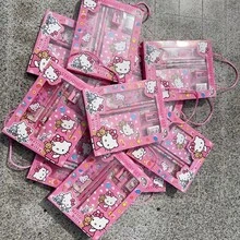 Sanrio Hello Kitty 1 Sets Of -Piece Stationery, Perfect As Student Prizes - Includes Notebook, Pencils, Ruler, Pencil Sharpener, Eraser, Christmas Gift Box - Suitable For Birthdays, Parties, Office Supplies And Student Rewards - Multicolor - View 3