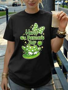 Women T-Shirts - Black - View 1