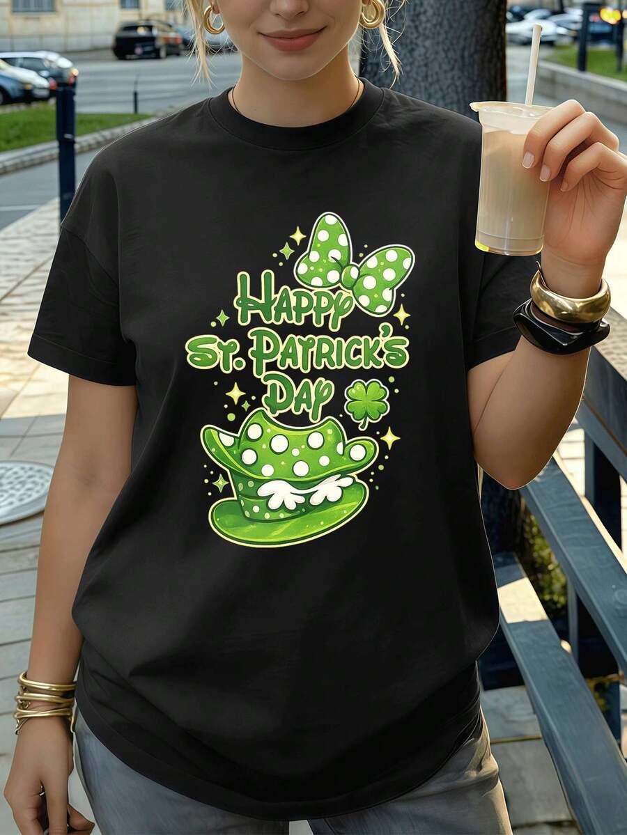 Women T-Shirts - Black - View 1