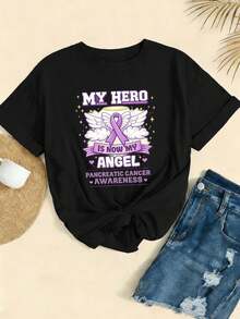 Women T-Shirts - Black - View 2