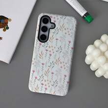 Funda para teléfono: Diseño de ramas y hojas de flores. Adecuada para s23ultra/s23plus/s22/s22plus/s22ultra/s21/s21plus/s21ultra/s23/s24/s24plus/s24ultra/s20fe/s24fe/A16/A15/s25/s25plus/s25ultra/A26/A36/A56. Funda protectora a prueba de golpes. Adecuada para iPhone 17 Pro Max 17 Air 17 16 Pro 15 14 13 12 1. - Color mixto 1 - Ver 9