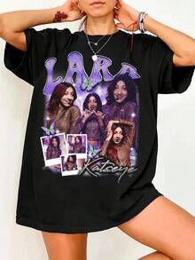 Women T-Shirts - Black - View 1