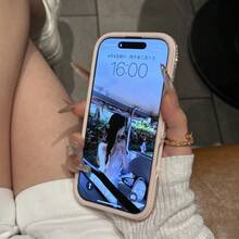 【人気の新製品】韓国 かわいい iPhone17ケース ラインストーン キラキラ スマホケース ピンク カメラ保護 iPhone17ProMax/17Pro/17/16ProMax/16Pro/16/15/15ProMax/15Pro/14/14Pro/14ProMax/13対応、ガーリー、おしゃれ、女性向け、携帯カバー、耐衝撃、落下防止、傷防止、ホワイト / 水色 / イエロー / ブルー / イエロー / グリーン / ホットピンク、プレゼント ギフト。 - ピンク - チェックする 2