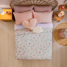 Novo Lightweight Reversible Comforter + 2 Free Pillows – Comfort And Style In One Combo BEAUTTY HOME - CORALS - View 7
