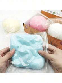 New Jumbo Fluid Cheese Ball Squishy Toy Light Retro Light Luxury Extra Large Slow Rebound Squeeze Stress Relief Toy 8P8I - Người khổng lồ xanh - Xem 4