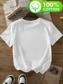 Women T-Shirts - [White] - View 3