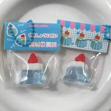 3 món đồ chơi bóp giảm căng thẳng, mặt dây chuyền hình bánh pudding muối biển thu nhỏ dễ thương, kết cấu mềm mại chân thực, đồ chơi bóp giảm căng thẳng - Nhiều màu - Xem 5