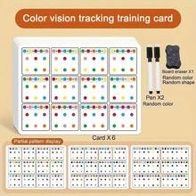 12-Page A4 Reusable Erasable Pen Training Cards, Visual Tracking And Concentration Exercises To Improve Children's Memory QUI3 - Digital Visual - View 8