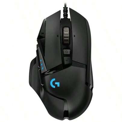  Chuột chơi game Logitech G502 HERO Master, chuột cơ có dây, đèn nền RGB, trọng lượng có thể điều chỉnh, dành cho các game FPS cạnh tranh.