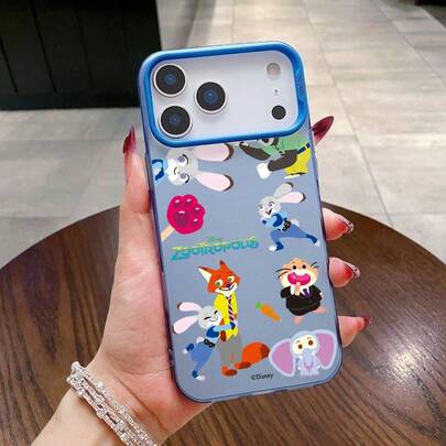 Ốp điện thoại Disney với hình ảnh Judy Hopps, Flash chú lười, Mr. Big và Finnick từ Zootopia. Thiết kế chất lượng cao phù hợp với iPhone 17 Pro, 12 Pro, 14 Pro Max, 16 Pro Max, IP17, 16 Plus, 15 Pro Max, IP16, 14 Plus, 15 Pro, IP14, 13 Pro Max, 17 Air, 12 và 11. Ốp dễ thương và bảo vệ tốt cho các bạn nữ, bao gồm cả khả năng chống rơi vỡ.
