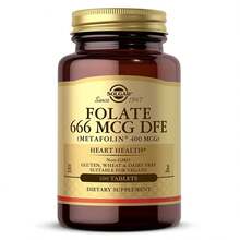 Garden of Life Solgar Folate 666 MCG DFE (Metafolin® 400 MCG), 100 Vegan Tablets - 100 Count - View 1