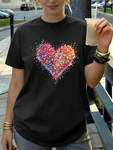 Women T-Shirts - Black - View 1