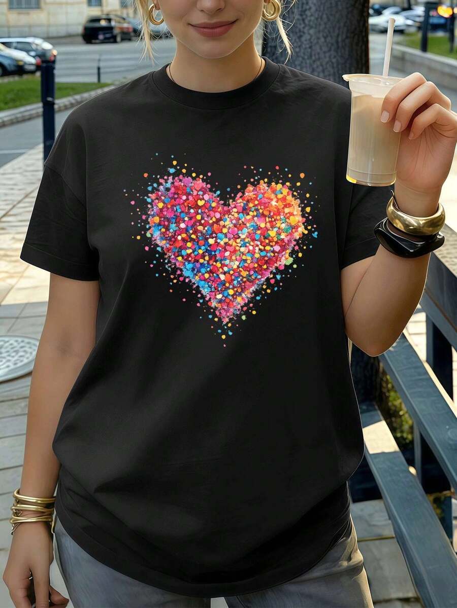 Women T-Shirts - Black - View 1