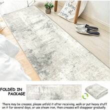 1pc Carpet Runners For Hallways Non-Slip 80X300Cm Soft Touch Kitchen Runner Rug Washable Low Pile Entryway Runner Mat Long Floor Carpet Rug For Entrance Bedroom Laundry Room (Beige) - Beige-2 - View 11