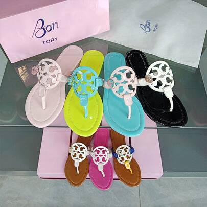 Bonbon Women's Slippers, TB Slippers, Flip-Flops, Beach Sandals, Cross-Border Foreign Trade Slippers, Wholesale Slippers