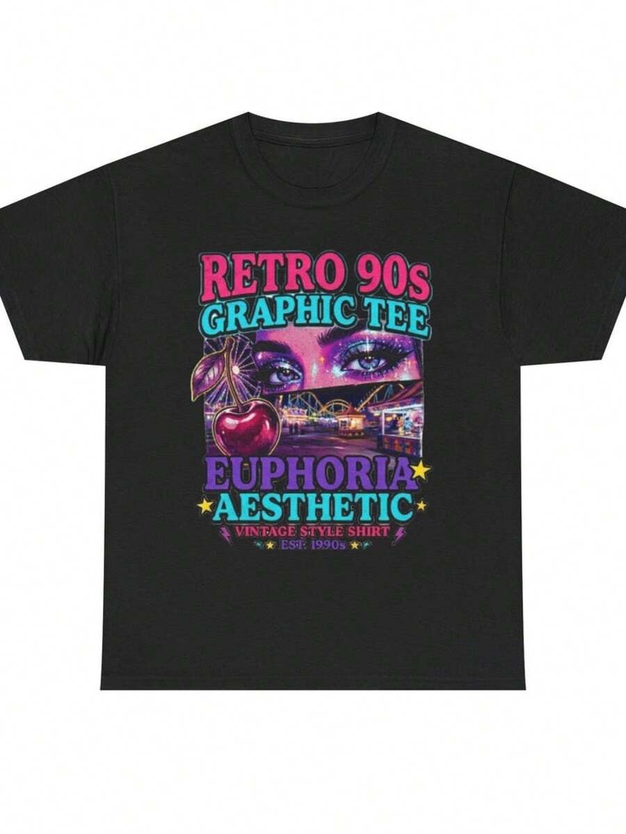 Euphoria Style T-Shirts - Black - View 1