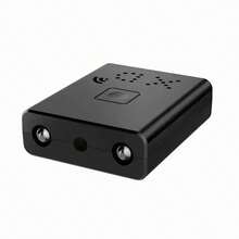 1 pieza Mini cámara, grabación 480P, visión nocturna automática, almacenamiento en tarjeta de memoria con cobertura en bucle, diseño compacto, fácil de operar y conectar y usar, adecuada para diversos entornos del hogar y la oficina - Negro - Ver 8