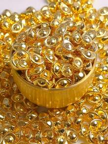100件迷你金條與金錠裝飾飾品，聖帕特里克節DIY手工小金錠，適合成人派對贈品、女性禮物、房間裝飾、母親節禮物、成年女、母親禮物、教師節禮物、畢業禮物 - 多色 - 查看 2